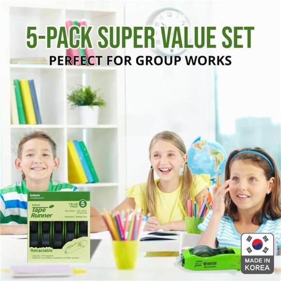 Tape Runner - Double Sided Adhesive with Dispenser Roller Included - Acid Free - Picture 6 of 7